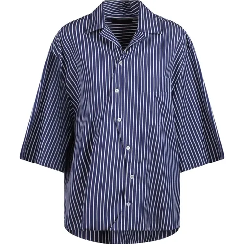 Striped shirt , female, Sizes: 2XS, XS - Ssheena - Modalova