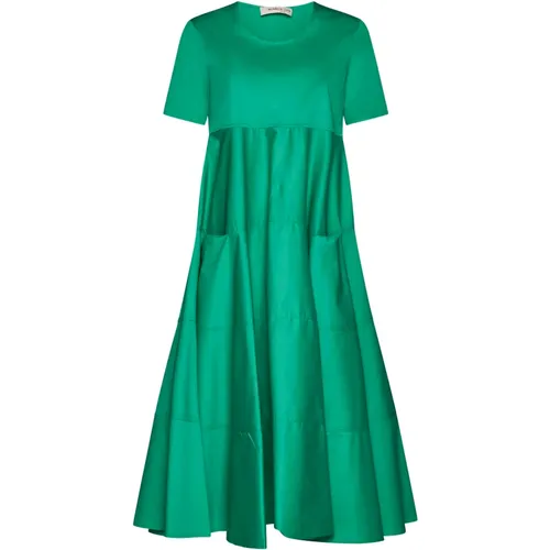 Elegantes Kleid mit tasche ruota b , Damen, Größe: XS - Blanca Vita - Modalova