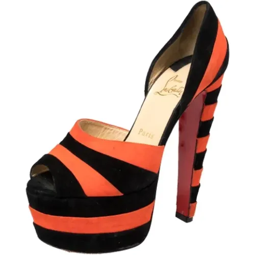 Pre-owned Wildleder sandals , Damen, Größe: 36 EU - Gucci Vintage - Modalova