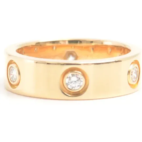 Pre-owned Metal rings , female, Sizes: ONE SIZE - Cartier Vintage - Modalova