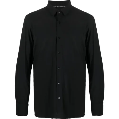 P-Hank slim fit stetch shirt , male, Sizes: 2XL, XL, 3XL - Hugo Boss - Modalova