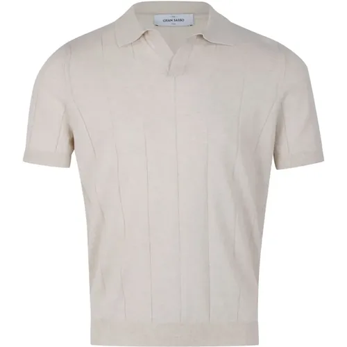 Stilvolle Hemden und Polos , Herren, Größe: 2XL - Gran Sasso - Modalova