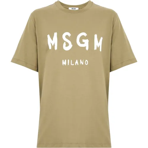 T-shirts and Polos , male, Sizes: M, S, L, XL - Msgm - Modalova