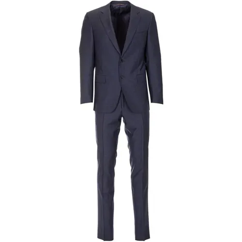 Striped Wool Suit , male, Sizes: 2XL, S, XL, M - Canali - Modalova