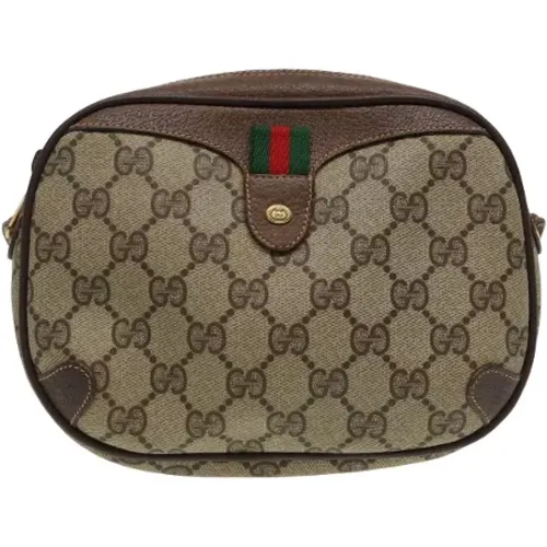 Pre-owned Canvas gucci-bags , female, Sizes: ONE SIZE - Gucci Vintage - Modalova