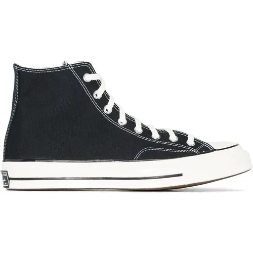 Schwarze Chuck 70 Hi Sneakers , Damen, Größe: 35 EU - Converse - Modalova