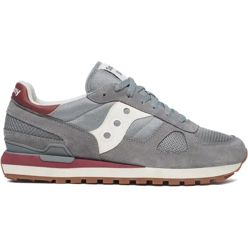 Graue Sneakers für Männer , Herren, Größe: 41 EU - Saucony - Modalova