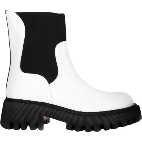 Leather Ankle Boots , female, Sizes: 5 UK, 4 UK, 7 UK - Loriblu - Modalova