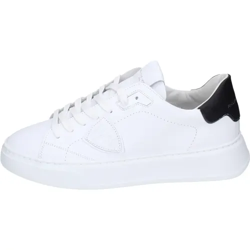 Leder Herren Sneakers Stylische Schuhe - Philippe Model - Modalova