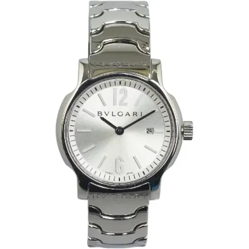 Pre-owned Metal watches , female, Sizes: ONE SIZE - Bvlgari Vintage - Modalova