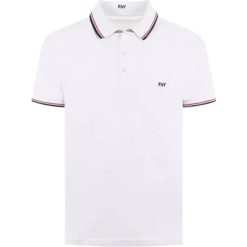 Polo Shirt , male, Sizes: S - Fay - Modalova