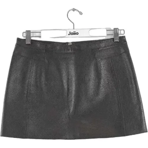 Pre-owned Leather bottoms , female, Sizes: XS - Alexander Wang Pre-owned - Modalova