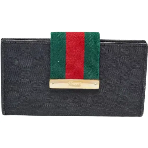 Pre-owned Leder Portemonnaies , Damen, Größe: ONE Size - Gucci Vintage - Modalova