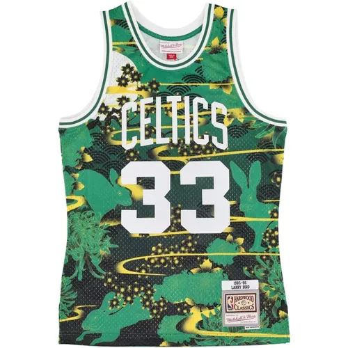 Larry Bird NBA Swingman Jersey 1985 , male, Sizes: S - Mitchell & Ness - Modalova