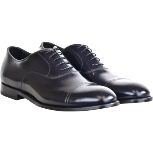 Glattleder Oxford-Schuh , Herren, Größe: 41 1/2 EU - Doucal's - Modalova