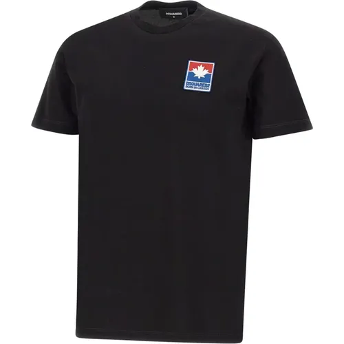 T-shirts and Polos , male, Sizes: L, S, M, 2XL, XL - Dsquared2 - Modalova