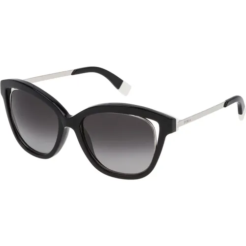 Sfu046-700Y Sunglasses , female, Sizes: 54 MM - Furla - Modalova