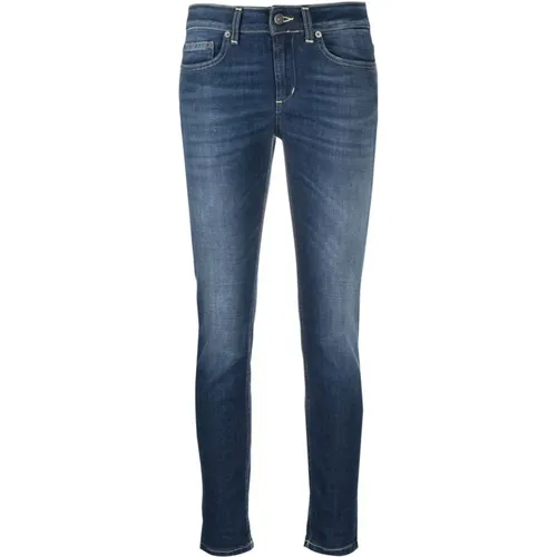 Schmal geschnittene Jeans , Damen, Größe: W32 - Dondup - Modalova