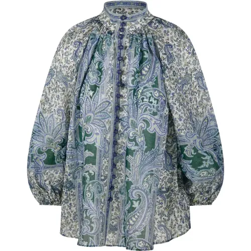 Grüne Paisley Bluse Zimmermann - Zimmermann - Modalova