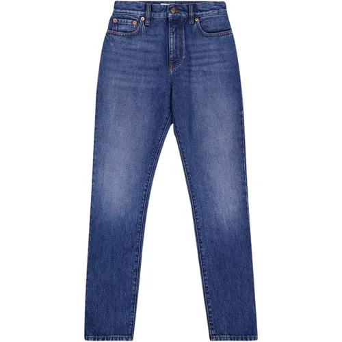Slim-Fit Cotton Jeans , female, Sizes: W30, W25 - Valentino Garavani - Modalova