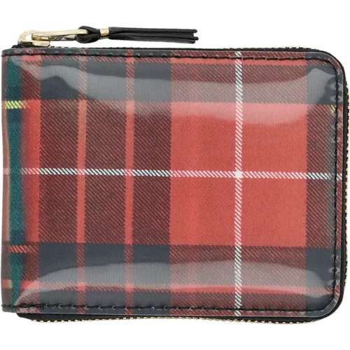 Lenticular Reißverschluss Brieftasche Rot Grün - Comme des Garçons - Modalova