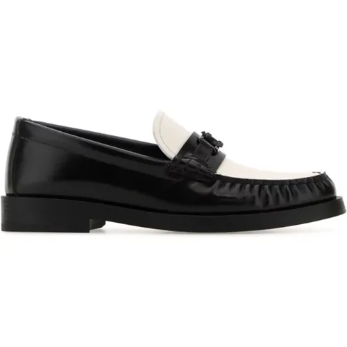 Addie Zwei-Ton Leder Loafers , Damen, Größe: 36 1/2 EU - Jimmy Choo - Modalova