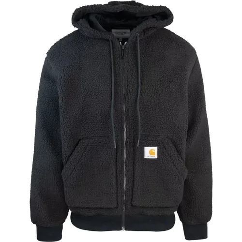 Schwarze Aktive Futter Jacke , Herren, Größe: L - Carhartt WIP - Modalova