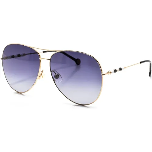 Aviator Metall Sonnenbrille - Carolina Herrera - Modalova