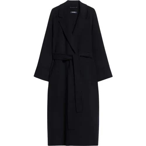 Double Wool Belted Coat , female, Sizes: S, XS, 2XS - Max Mara - Modalova