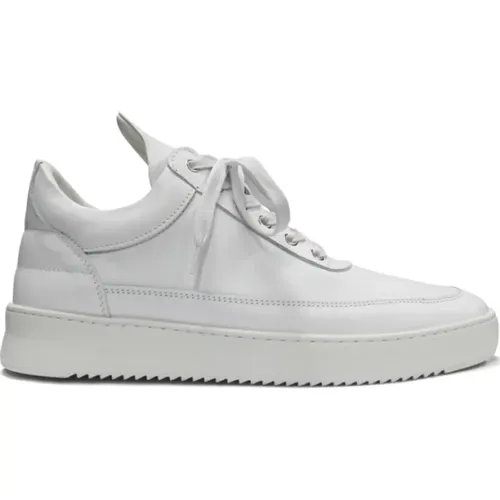 Weiße Low-Top-Sneaker , Herren, Größe: 42 EU - Filling Pieces - Modalova