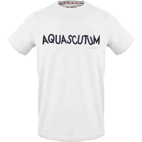 T-Shirts , Herren, Größe: L - Aquascutum - Modalova