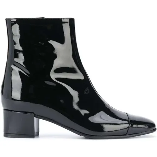 Patent Leather Square Toe Ankle Boots , female, Sizes: 4 UK, 5 UK, 3 UK - Carel - Modalova