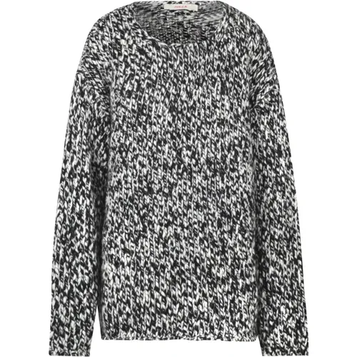 Woll Rundhals Pullover , Damen, Größe: XS - Jucca - Modalova