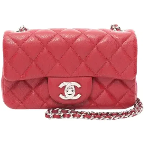 Pre-owned Leather chanel-bags , female, Sizes: ONE SIZE - Chanel Vintage - Modalova