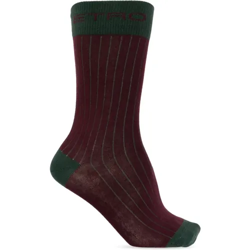 Baumwollsocken , Herren, Größe: M - ETRO - Modalova