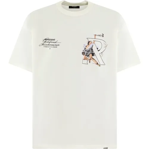 Stylisches Hermes T-Shirt , Herren, Größe: M - REPRESENT - Modalova