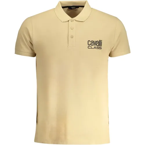 Polo-Shirt Kurzarm Logo , Herren, Größe: XL - Cavalli Class - Modalova