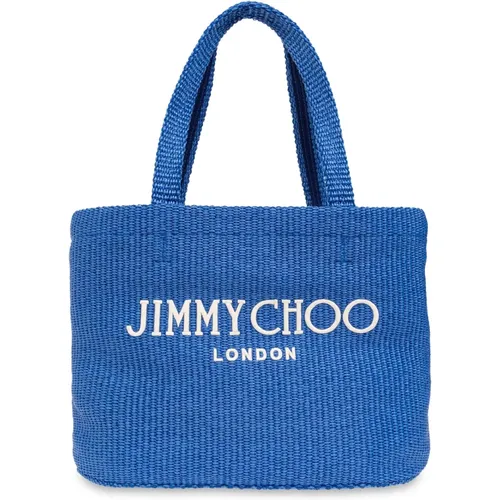 Strand Einkaufstasche , Damen, Größe: ONE Size - Jimmy Choo - Modalova