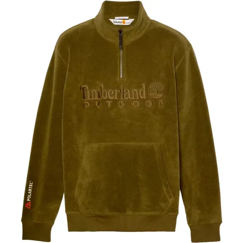 Vielseitiger Reißverschluss-Sweatshirt , Herren, Größe: XL - Timberland - Modalova