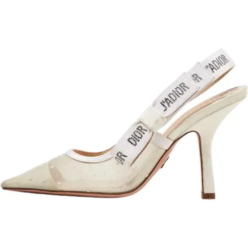 Pre-owned Canvas heels , female, Sizes: 2 1/2 UK - Dior Vintage - Modalova