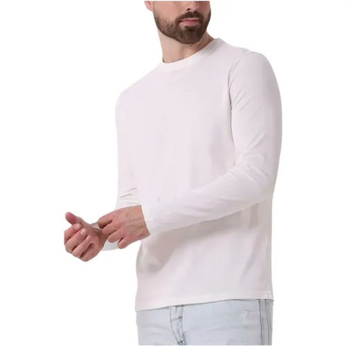 Herren Polo & T-Shirt Langarm , Herren, Größe: L - Profuomo - Modalova