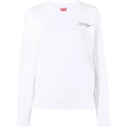 Cozy Jersey Sweatshirt for Women , female, Sizes: L, M - Kenzo - Modalova