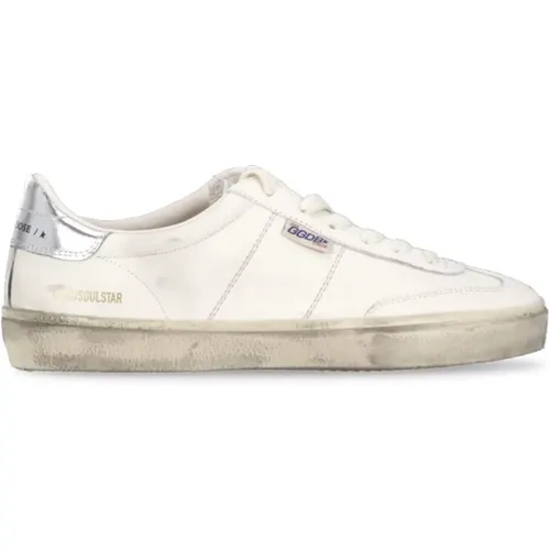 Vintage Leather Sneakers , male, Sizes: 8 UK, 6 UK, 5 UK, 10 UK - Golden Goose - Modalova