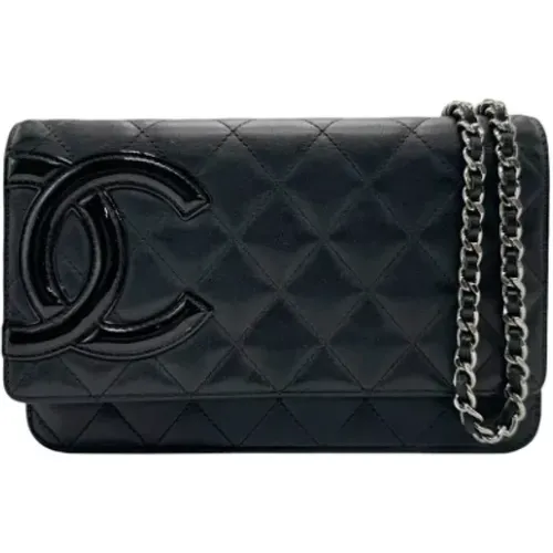 Pre-owned Leather wallets , female, Sizes: ONE SIZE - Chanel Vintage - Modalova