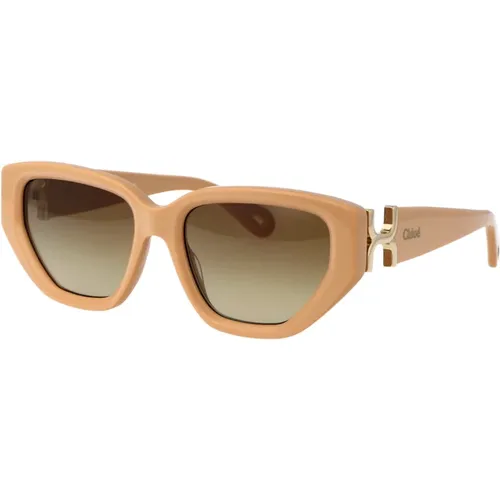 Stylish Sunglasses for Fashionable Look , female, Sizes: 55 MM - Chloé - Modalova