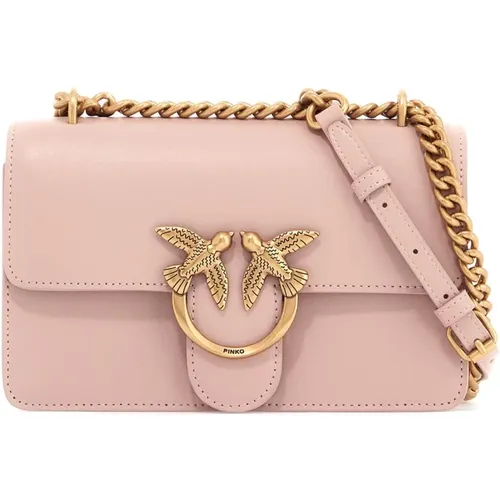 Love Birds Mini Shoulder Bag , female, Sizes: ONE SIZE - pinko - Modalova