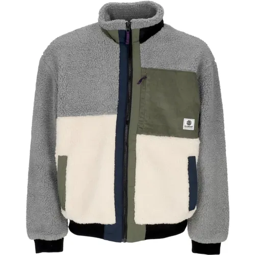 Sherpa Jacke Streetwear , Herren, Größe: M - Element - Modalova