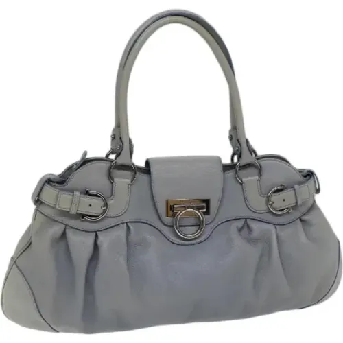 Pre-owned Leather handbags , female, Sizes: ONE SIZE - Salvatore Ferragamo Pre-owned - Modalova