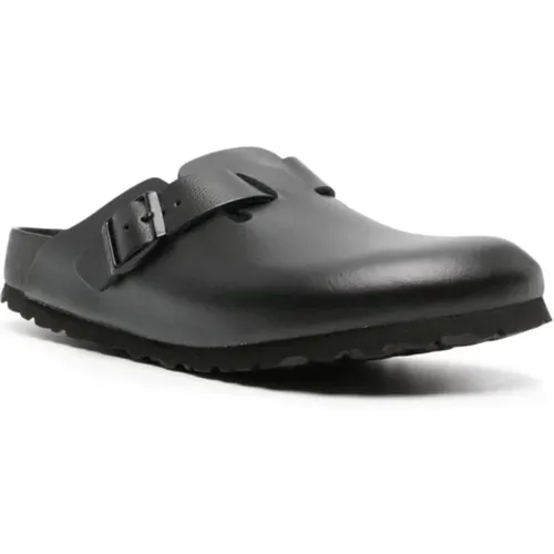 Leather Slip-On Sandals , male, Sizes: 5 UK - Birkenstock - Modalova