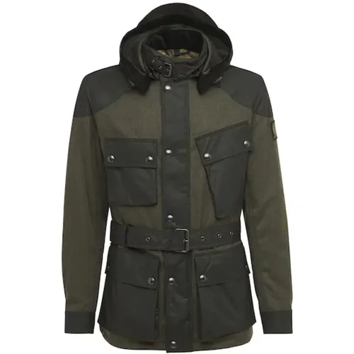 Faded Landsman Jacket , male, Sizes: XL, 2XL - Belstaff - Modalova